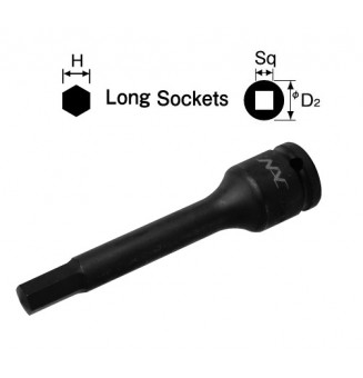 1/2" Hexagon Wrench Long Socket